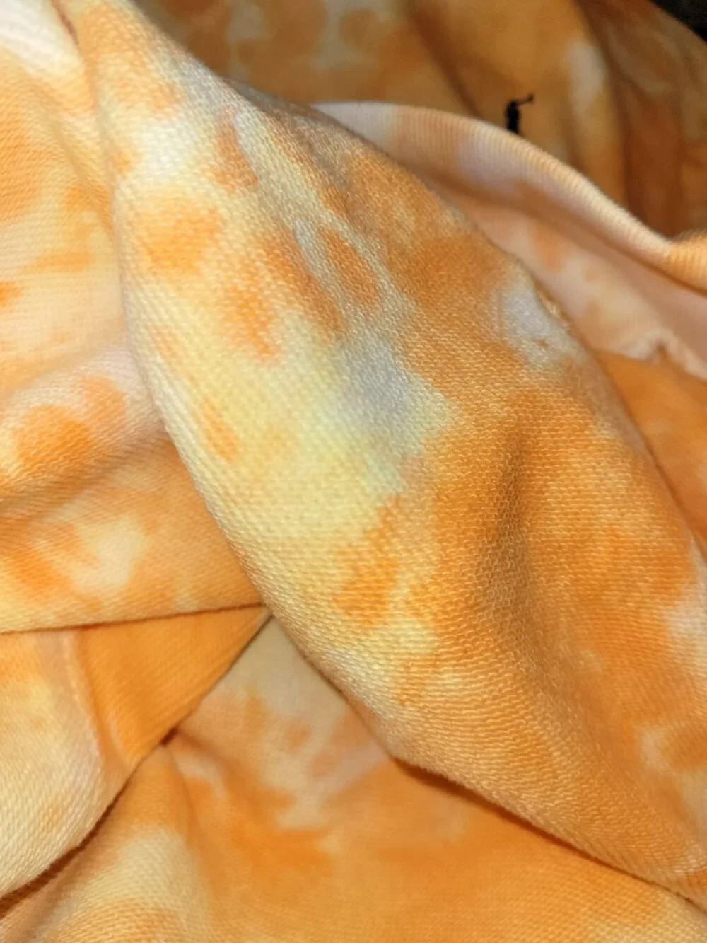 POLO Ralph Lauren Cotton Terry Tie Dye Hoodie in Sailing Orange